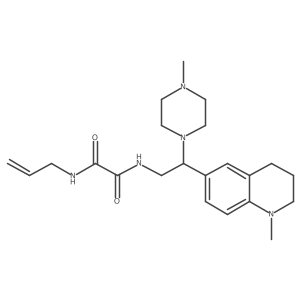 N1-allyl-N2-(2-(1-methyl-1,2,3,4-tetrahydroquinolin-6-yl)-2-(4-methylpiperazin-1-yl)ethyl)oxalamide结构式