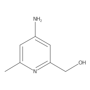 (4-Amino-6-methylpyridin-2-yl)methanol Structure