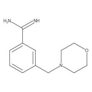 3-(Morpholinomethyl)benzimidamide Structure