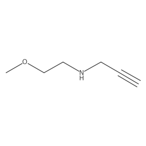 (2-Methoxyethyl)(prop-2-yn-1-yl)amine结构式