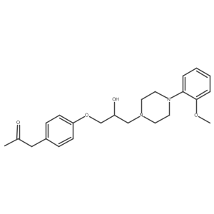 Des-(6-methyl-2-oxo-1,2-dihydropyridine-3-carbonitrile) Saterinone Structure