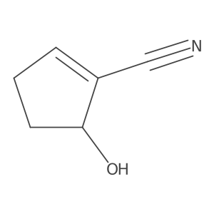 5-Hydroxycyclopent-1-ene-1-carbonitrile Structure