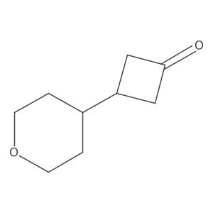 3-(Oxan-4-yl)cyclobutan-1-one结构式