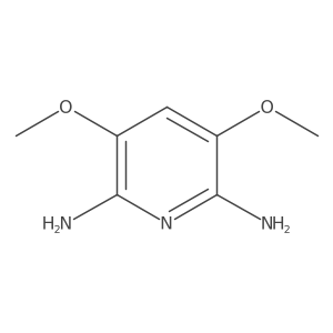 3,5-dimethoxy-2,6-Pyridinediamine结构式