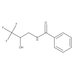 (S)-N-(3,3,3-Trifluoro-2-hydroxypropyl)benzamide结构式