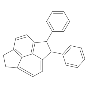 1,2,5,6-Tetrahydro-1,2-diphenylcyclopent[fg]acenaphthylene结构式