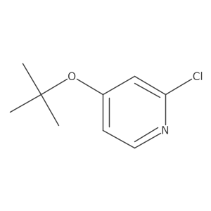 4-(Tert-butoxy)-2-chloropyridine结构式