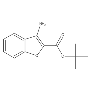Tert-butyl 3-amino-benzofuran-2-carboxylate Structure
