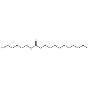 N-(5-Bromopentyl)dodecanamide结构式