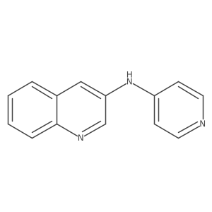N-4-Pyridinyl-3-quinolinamine结构式