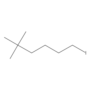 1-Iodo-5,5-dimethylhexane Structure