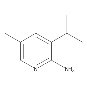 3-Isopropyl-5-methylpyridin-2-amine Structure