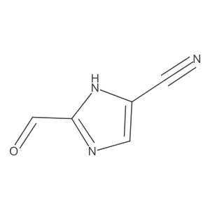 2-Formyl-1H-imidazole-5-carbonitrile Structure