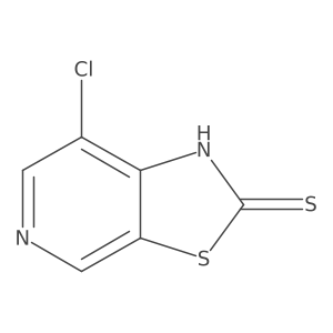 7-Chlorothiazolo[5,4-c]pyridine-2(1H)-thione Structure