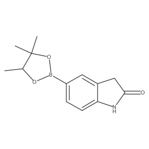 5-(4,4,5-Trimethyl-1,3,2-dioxaborolan-2-yl)indolin-2-one Structure