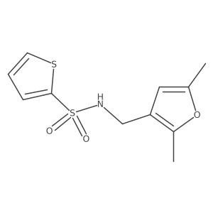 N-[(2,5-Dimethylfuran-3-YL)methyl]thiophene-2-sulfonamide Structure