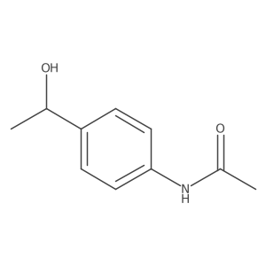 N-{4-[(1R)-1-hydroxyethyl]phenyl}acetamide Structure