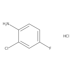 2-Chloro-4-fluoroaniline hydrochloride Structure
