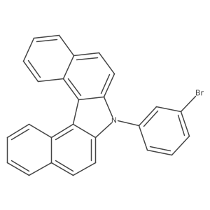 7-(3-Bromophenyl)-7H-dibenzo[c,g]carbazole Structure
