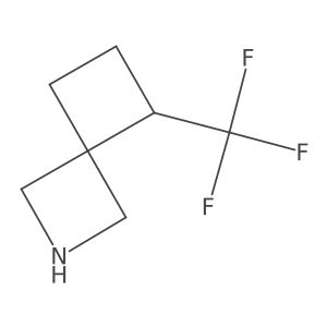 5-(Trifluoromethyl)-2-azaspiro[3.3]heptane结构式