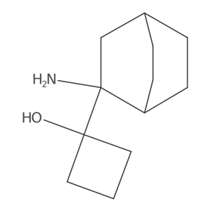 1-{2-Aminobicyclo[2.2.2]octan-2-yl}cyclobutan-1-ol Structure