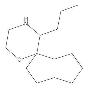 5-Propyl-1-oxa-4-azaspiro[5.7]tridecane Structure