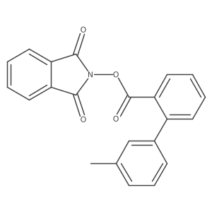 1,3-dioxo-2,3-dihydro-1H-isoindol-2-yl 2-(3-methylphenyl)benzoate Structure