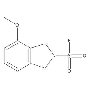 4-Methoxy-1,3-dihydroisoindole-2-sulfonyl fluoride Structure