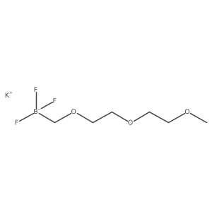Potassium 2-(2-methoxyethoxy)ethoxymethyltrifluoroborate Structure