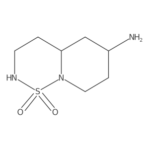 6-Aminooctahydropyrido[1,2-b][1,2,6]thiadiazine 1,1-dioxide结构式