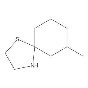 7-Methyl-1-thia-4-azaspiro[4.5]decane Structure