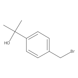 2-(4-(Bromomethyl)phenyl)propan-2-ol结构式