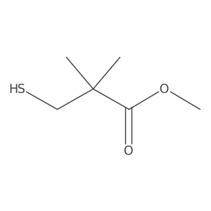 Methyl 2,2-dimethyl-3-mercaptopropanoate Structure
