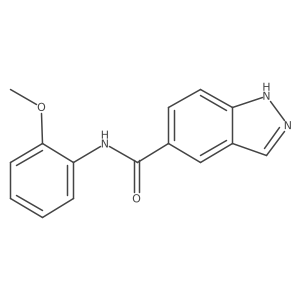 n-(2-Methoxyphenyl)-1h-indazole-5-carboxamide结构式