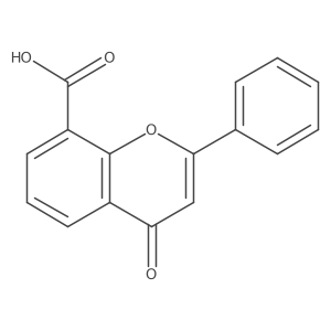 4h-1-Benzopyran-8-carboxylic acid,4-oxo-2-phenyl-结构式