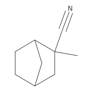 2-Methylbicyclo[2.2.1]heptane-2-carbonitrile结构式