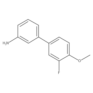 3-(3-Fluoro-4-methoxyphenyl)aniline结构式