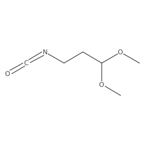 3-Isocyanato-1,1-dimethoxypropane结构式