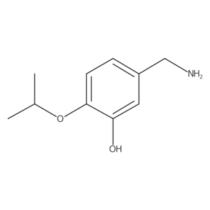 5-(Aminomethyl)-2-isopropoxyphenol结构式