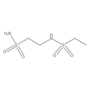 2-Ethanesulfonamidoethane-1-sulfonamide Structure