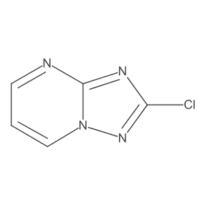 2-Chloro-[1,2,4]triazolo[1,5-a]pyrimidine Structure