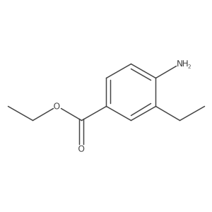Ethyl 4-amino-3-ethylbenzoate Structure