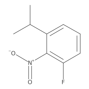 1-Fluoro-3-isopropyl-2-nitrobenzene Structure