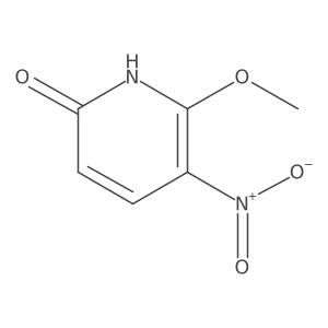 6-Methoxy-5-nitro-2(1h)-pyridinone Structure