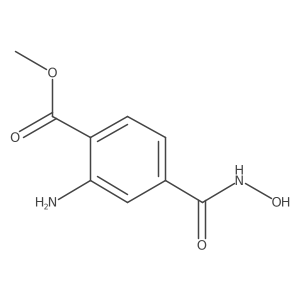Methyl 4-(hydroxycarbamoyl)-2-aminobenzoate结构式