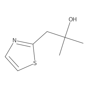 2-Methyl-1-(thiazol-2-yl)propan-2-ol Structure