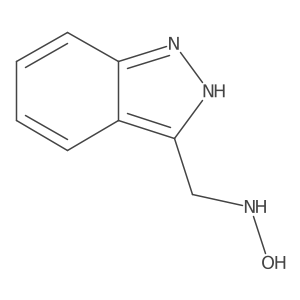 N-[(1H-indazol-3-yl)methyl]hydroxylamine Structure