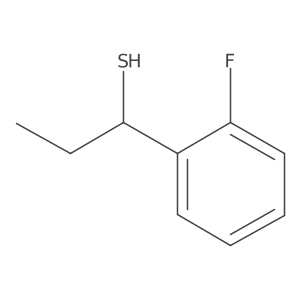 1-(2-Fluorophenyl)propane-1-thiol结构式