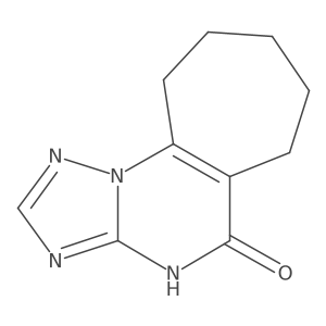 2,3,5,7-Tetraazatricyclo[7.5.0.0,2,6]tetradeca-1(9),3,5,7-tetraen-8-ol结构式
