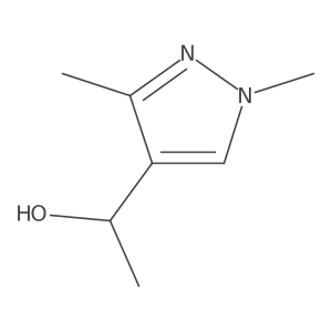 (S)-1-(1,3-Dimethyl-1h-pyrazol-4-yl)ethan-1-ol Structure